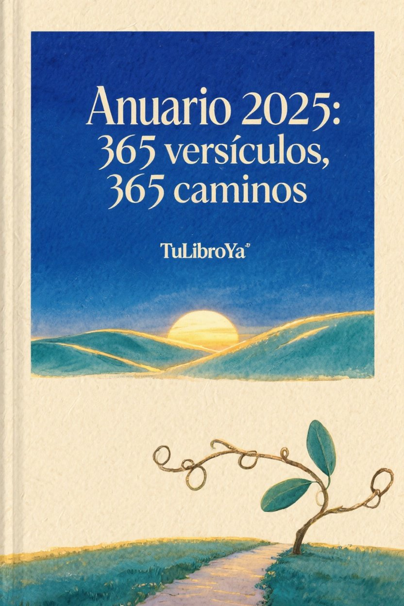 Anuario 2025: 365 versículos diarios RVR60 para crecer con Dios | Devocional