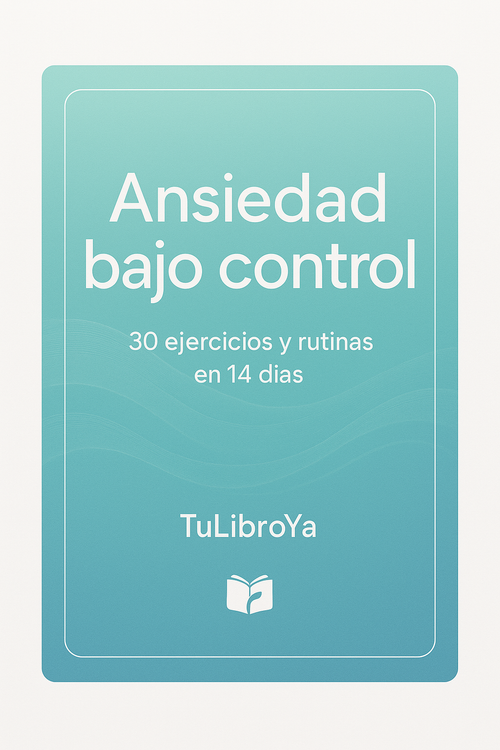 Ansiedad bajo control